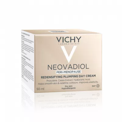 Crema de zi cu efect de redensificare si reumplere pentru ten uscat Neovadiol Peri-Menopause, 50 ml, Vichy