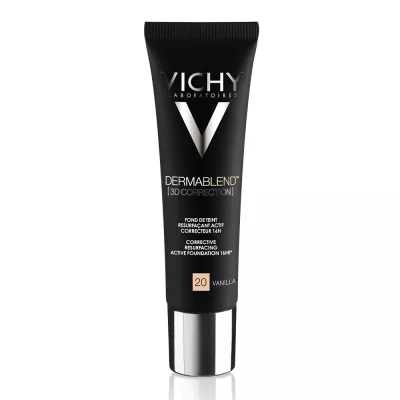 VICHY Dermablend 3D Fond de ten corector nuanta 20, 30 ml