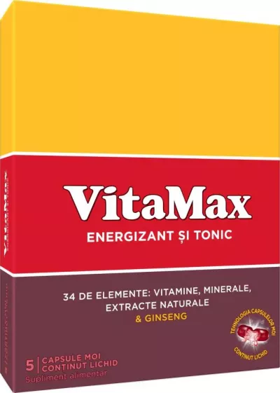 Vitamax, 5 capsule moi, Perrigo