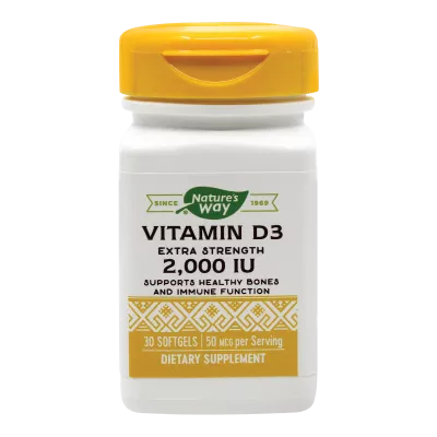 Vitamin D3 2000UI x 30cps.moi (Secom)