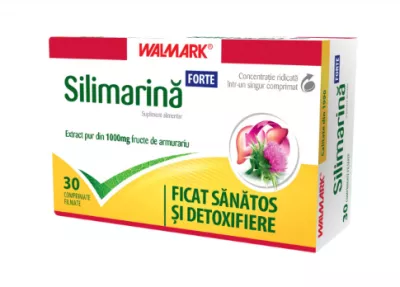 Silimarina Forte, 30 comprimate, Walmark