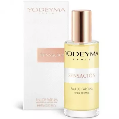Eau de parfum Sensacion, 15ml, Yodeyma