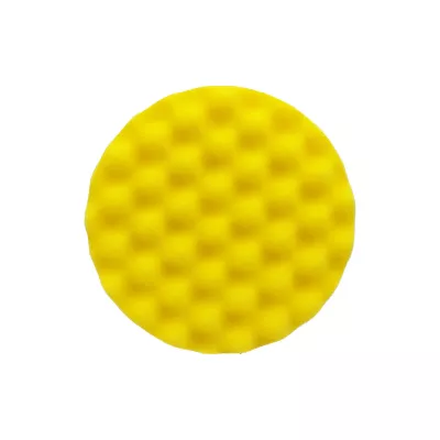ABW Burete de polisat valurti galben cu scai 180 mm
