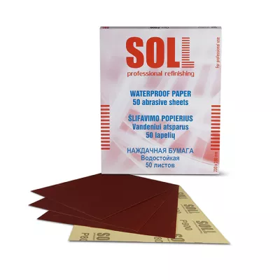 SOLL Coala abraziva impermeabila SOLL 230 x 280 mm - P400