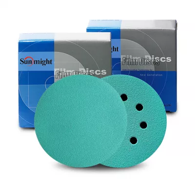 SUNMIGHT DISC VELCRO 150 MM SUPORT PLASTIC CU 15 ORIFICII - P100 L312T 53007