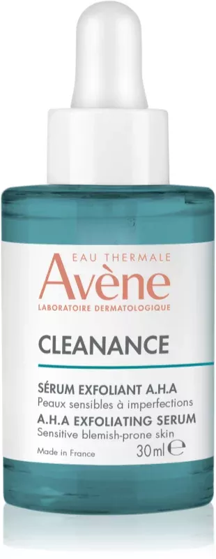 Avene Cleanance ser exfoliant AHA pentru piele sensibilă cu imperfecțiuni 30ml