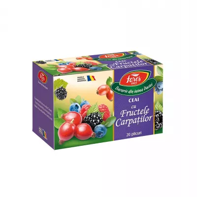 Fructele Carpatilor x 20 doze ceai Fares