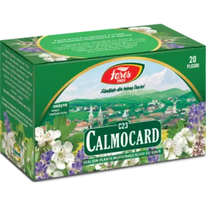 Calmocard x 20 doze (C23) ceai Fares