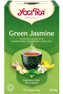 Yogi Tea Ceai verde cu iasomie Bio 1,8g x 17plicuri , 30.6g
