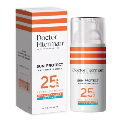 Dr. Fiterman Sun Protect crema tripla protectie SPF25 50ml