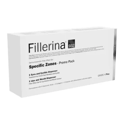 Fillerina 932 gel Filler Effect pachet pentru zone specifice grad 4 plus