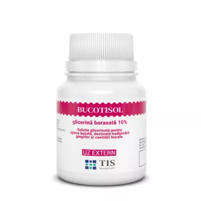 Bucotisol Glicerina boraxata 10 % 25ml (Tis)
