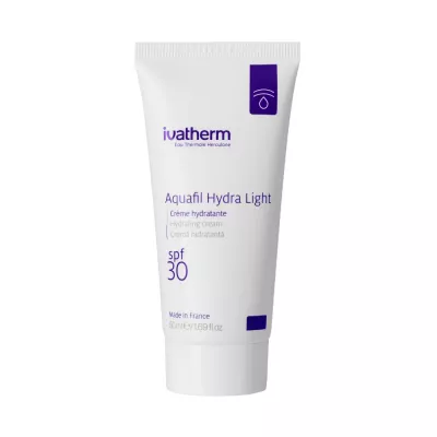 Ivatherm Aquafil Hydra Light SPF 30 crema hidratantă pentru piele normală și mixtă 30ml