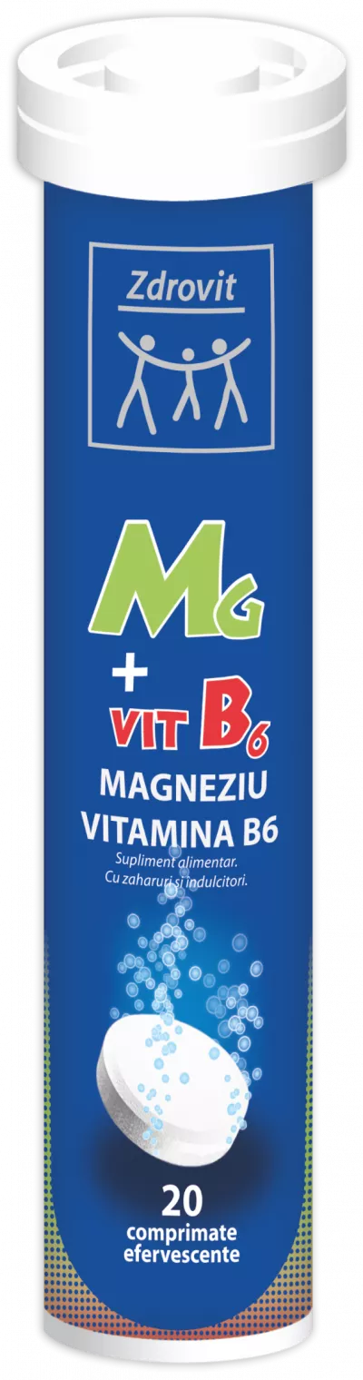 Magneziu+B6 x 20cpr eff (Zdrovit)