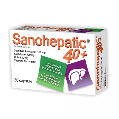 Sanohepatic 40+ x 30cps (Zdrovit)