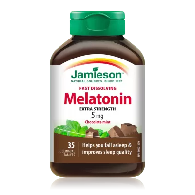 Melatonina 5 mg x 35 comprimate masticabile, Jamieson 