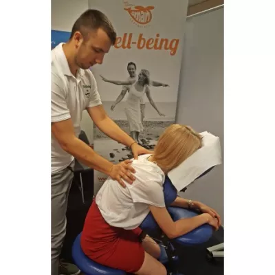 Masaj la birou, pentru 10 persoane, Bucuresti