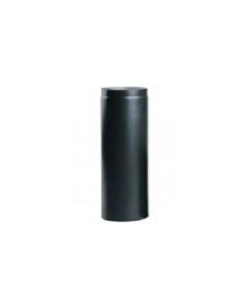 Element liniar, Niko, pentru cos de fum M/P, otel vopsit negru, lungime 1 m, grosime 2 mm, diametru interior 120 mm