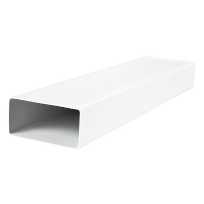 Tub ventilatie rectangular, Julien Stile, PVC, 204x60 mm, lungime 0.5 m