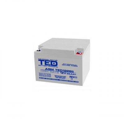 Acumulator AGM VRLA 12V 28,5A High Rate 165mm x 175mm x h 126mm mm M5 TED Battery Expert Holland TED003447 (1)