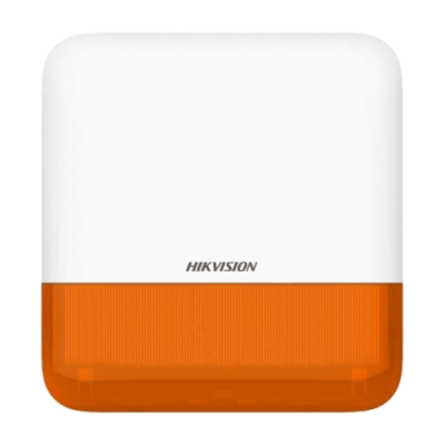 Sirene de exterior wireless AXPRO Hikvision DS-PS1-E-WE(Orange Indicator),