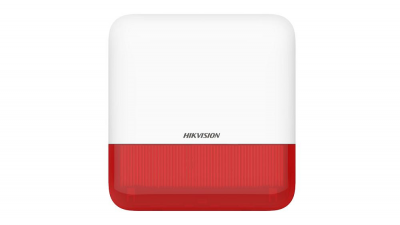 Sirene de exterior wireless AXPRO Hikvision DS-PS1-E-WE(Red Indicator),