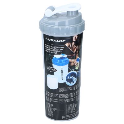 Dunlop - Sticlă pentru agitator sportiv cu închidere practică 550 ml (Dunlop)