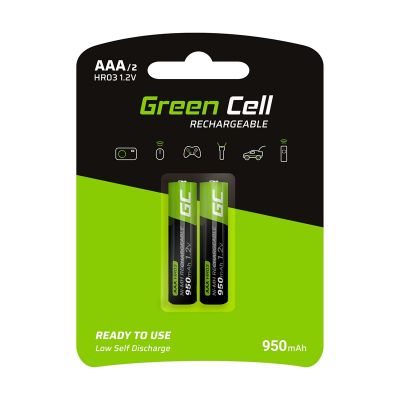 Green Cell 2x baterii AAA HR03 950mAh
