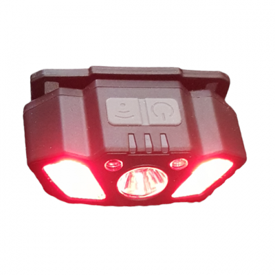 Lanterna de cap SH-T03  LED COB cu multiple moduri de functionare si senzor de miscare.