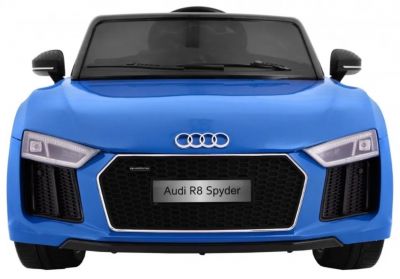 Mașinuță electrică  cu telecomandă AUDI R8 Spyder albastru