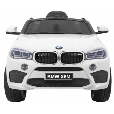 Masinuta electrica cu telecomanda BMW X6M alb