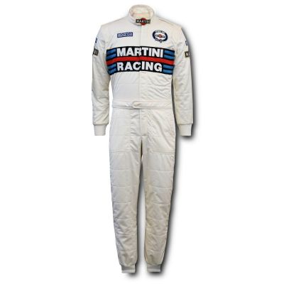 Salopeta de curse Sparco COMPETITION  Martini Racing Alb 66