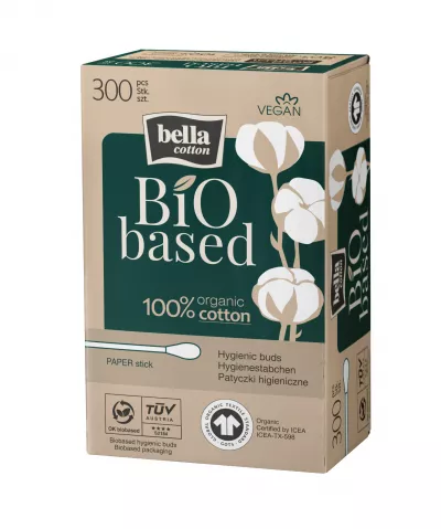 Bella Cotton BIO betisoare igienice cutie carton 300 buc