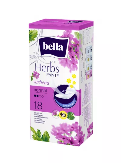 Bella Herbs Panty Verbina absorbante zilnice 18 buc