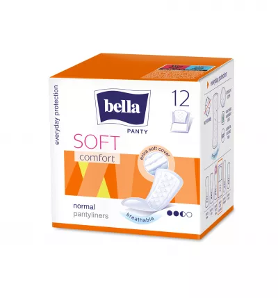 Bella Panty Soft Comfort absorbante zilnice 12 buc