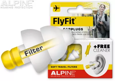 Dopuri de urechi Alpine pentru calatorii, FlyFit