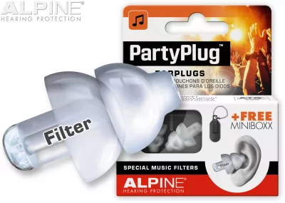 Dopuri de urechi Alpine pentru concerte, PartyPlug