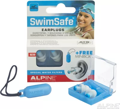 Dopuri de urechi Alpine pentru inot, SwimSafe