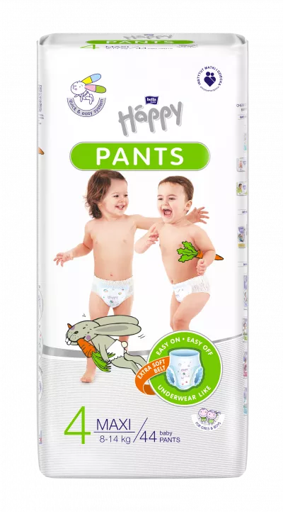 Happy Pants Maxi scutece chiloţel 44 buc