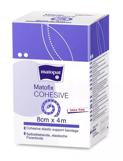 Matofix Cohesive bandaj coeziv 8cm x 4 m a'1