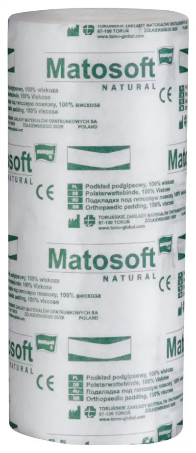 Matosoft Natural vată ortopedică 10cm x 3m 12 buc