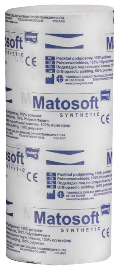 Matosoft Synthetic vată ortopedică 10cm x 3m 12 buc