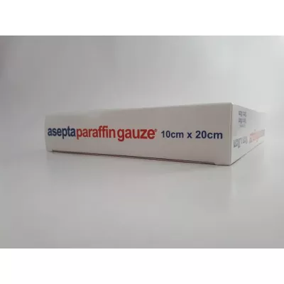 Pansament steril antiseptic, ASEPTA Parafin Gauze, 10 cm x 20 cm