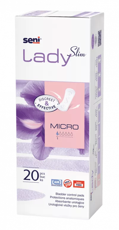 Seni Lady Slim Micro absorbante urologice 20 buc