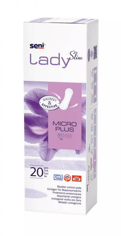 Seni Lady Slim Micro Plus absorbante urologice 20 buc