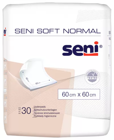 Seni Soft Normal aleze igienice 60x60 cm 30 buc
