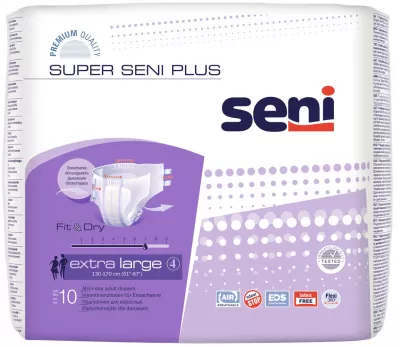 Super Seni Plus XL scutece incontinenţă 10 buc