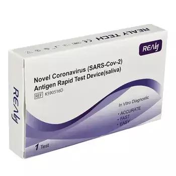 Test Rapid Covid Antigen(saliva), Realy Tech