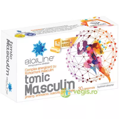 Tonic Masculin, 30 comprimate, Helcor