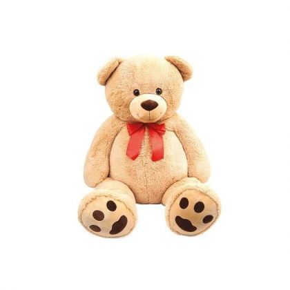 Urs De Plus Gigant Cu Fundita Rosie 175 Cm